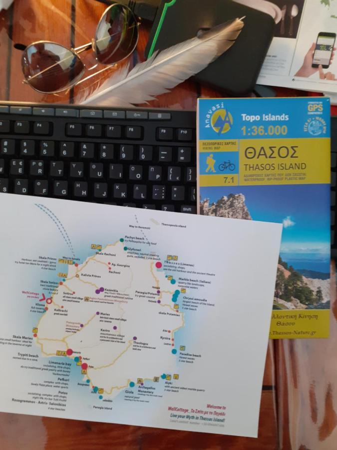 Το Σπίτι Με Το Πηγάδι - Wellcottage Thassos Скала-Каллірахіс Екстер'єр фото